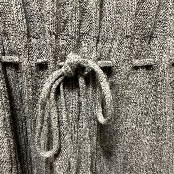 Max Studio Knit Dress Grey Size Small Flattering - Picture 6 of 7